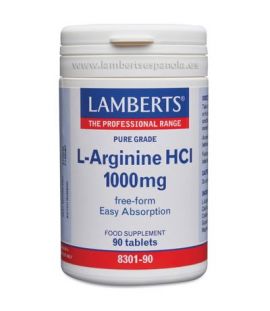 Arginina 1000Mg 90comp Lamberts