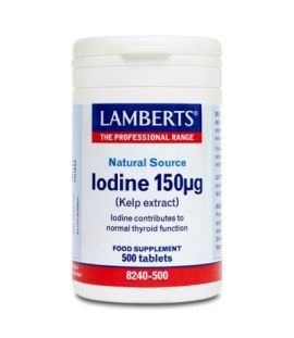 Iodine Iodine 5 µg Potassium Iodide 150Mg 180comp Lamberts