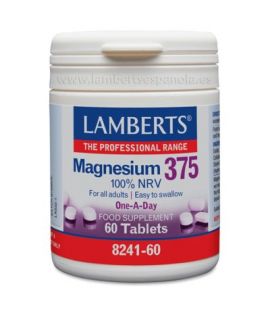 Magnesium 375Mg 60comp Lamberts