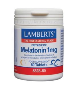 Melatonina 1mg Liberacion Rapida 60tabs Lamberts