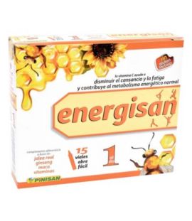 Energisan Ginseng 15 Viales SinGluten Pinisan