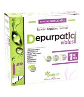 Depurpatic Gluten Free Vegan 20 Vials Pinisan