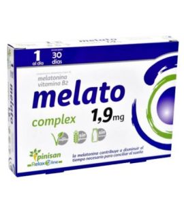 Melato Complex 1.9Mg Gluten Free Vegan 30caps Pinisan