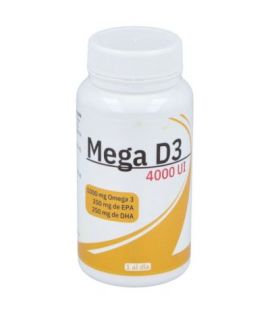 Mega D3 4000ui Gluten Free 60 Pearls Espadiet