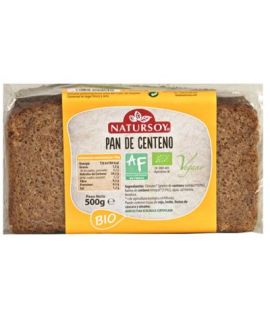 Organic Vegan Rye Bread 500g Natursoy