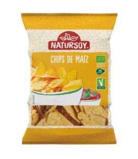 Organic Vegan Corn Chips 125g Natursoy