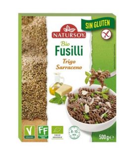 Bio Vegan Gluten-Free Buckwheat Fusilli 500g Natursoy