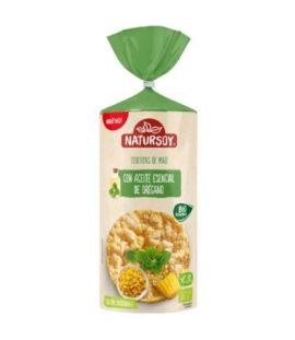 Tortitas de Maiz con Aceite Esencial de Oregano SinGluten Eco 180g Natursoy