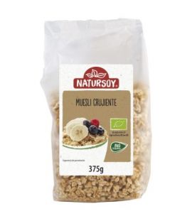 Organic Crunchy Muesli 375g Natursoy