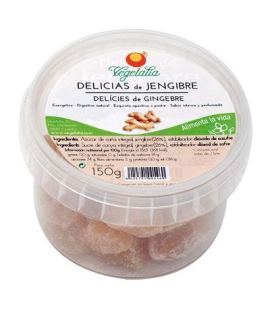 Vegan Candied Ginger Delights 150g Vegetalia