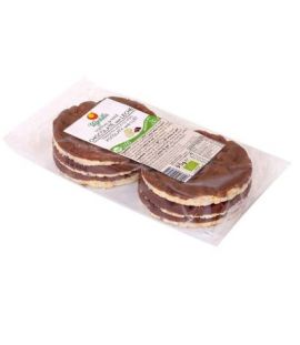 Tortitas de Maiz con Chocolate con Leche SinGluten Bio 95g Vegetalia