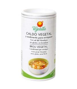 Vegetable Broth Powder Without Yeast Gluten Free Bio Vegan 350g Vegetalia