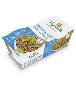 Vasitos Multigrano con Chia y Lino SinGluten Bio Vegan 2x125g Vegetalia