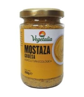 Organic Thick Mustard 200g Vegetalia