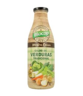 Organic Traditional Vegetable Broth 1L Biocop