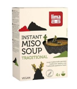 Vegan Instant Miso Soup 4 Envelopes Lime