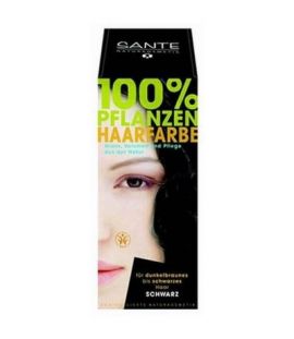 Black Dye Vegetable coloring powder Bio 100ml Sante