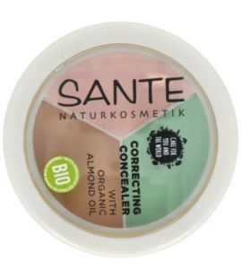 Cream Powder Concealer 3 in 1 Vegan 6g Sante