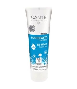 Dentifrico Menta con Fluor Bio 75ml Sante