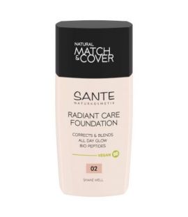 Matte Mineral Fluid Makeup 02 Vegan Bio 30ml Sante