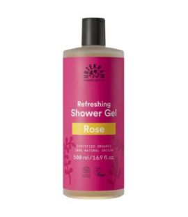 Bio Vegan Rose Bath Gel 500ml Urtekram