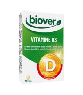 Vitamin D3 Cholecalciferol 30cap Biover