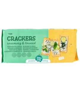 Crackers de Romero y Linaza Bio 160g Terrasana