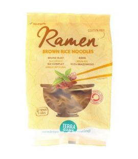 Brown Rice Noodles for Ramen 280g Terrasana