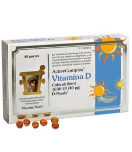 ActiveComplex Vitamin-D 1600Ui 80 Pearls Pharma Nord