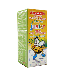 Jarabe Junior Multivitaminico con Jalea 125ml Marnys