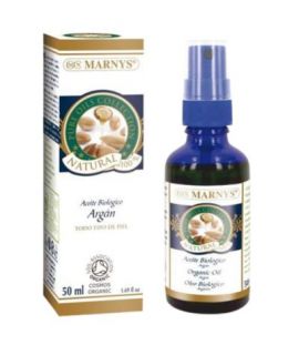 Aceite Argan Puro Spray Vegan Bio 50ml Marnys