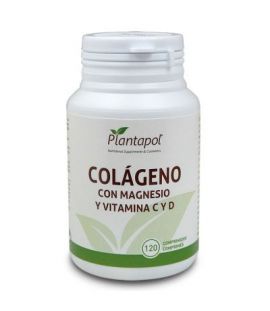 Colageno con Magnesio Vitamina C y D 120comp Planta-Pol