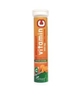 Vitamin C 1000 L-Leucine Effervescent 20comp Planta-Pol