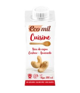 Cuisine Cashew Nature Gluten-Free Bio Vegan 200ml Ecomil