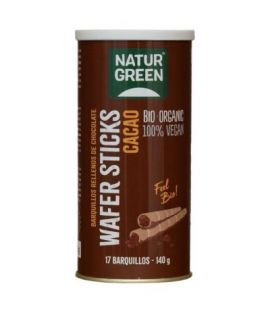 Wafer Sticks Bio 140g Natur Green