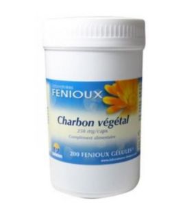 Carbon Vegetal 250Mg 200caps Fenioux