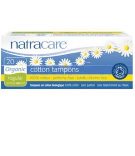 Regular Tampon Without Applicator 20 Natracare