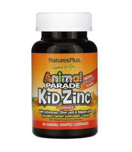 Animal Parade Kidzinc Vegan 90comp NatureS Plus