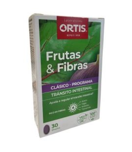 Fruits and Fibers Classic Intestinal Transit 30comp Ortis