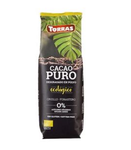 Pure Defatted Cocoa Powder Without Gluten Bio 150g Torras