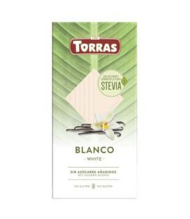 White Chocolate Stevia Gluten Free 100g Torras