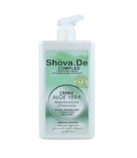 Vitaminized Aloe Vera Body Cream 1L Shova De