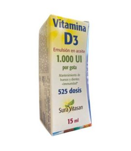 Liquid Vitamin-D3 15ml Sura Vitasan