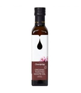 Organic Toasted Sesame Oil 500ml Clearspring