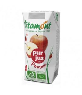 Organic Apple Juice 6x200ml Vitamont