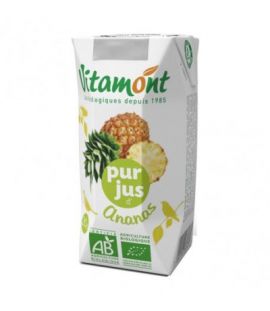 Organic Pineapple Juice 6x200ml Vitamont