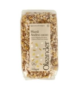 Organic Andean Cocoa Gluten-Free Muesli 200g Oleander