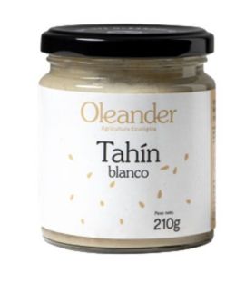 Tahin Blanco Sin Sal Bio 210g Oleander