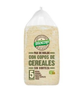 Organic Crustless Cereal Flakes Molded Bread 300g Biocop