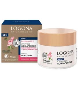 Bio Vegan Rose Regenerating Night Facial Cream 50ml Logona